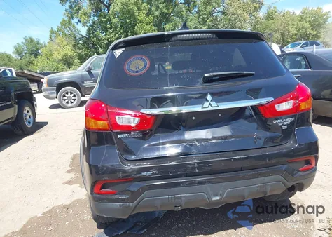 2018 Mitsubishi Outlander Sport 2.4 Se из США, поврежденный, VIN JA4AP3AW0JZ016369